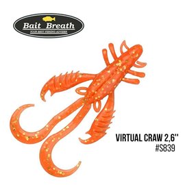 Рак Bait Breath Virtual Craw 2.6', 9 шт