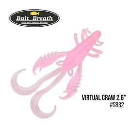 Рак Bait Breath Virtual Craw 2.6', 9 шт