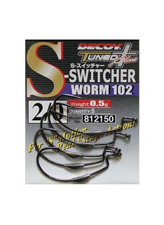 Крючки Decoy S-Switcher Worm 102 №2 / 0