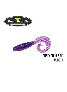 Твистер Bait Breath Curly Grub 3.5', 10 шт