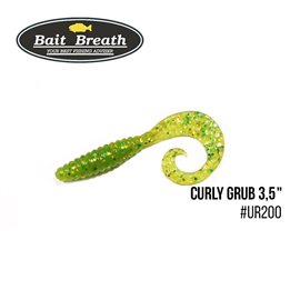 Твистер Bait Breath Curly Grub 3.5', 10 шт