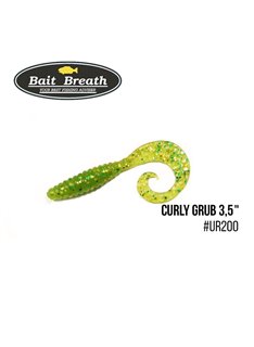 Твистер Bait Breath Curly Grub 3.5', 10 шт