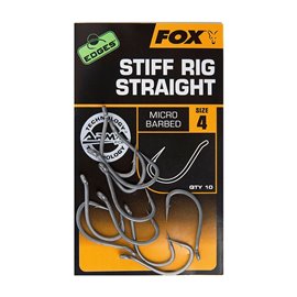 Крючки Fox Edges Armapoint Stiff Rig Straight size 4