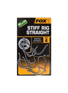 Крючки Fox Edges Armapoint Stiff Rig Straight size 4