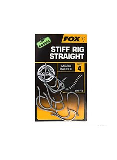 Крючок Fox Edges Armapoint Stiff Rig Straight 5 10 шт