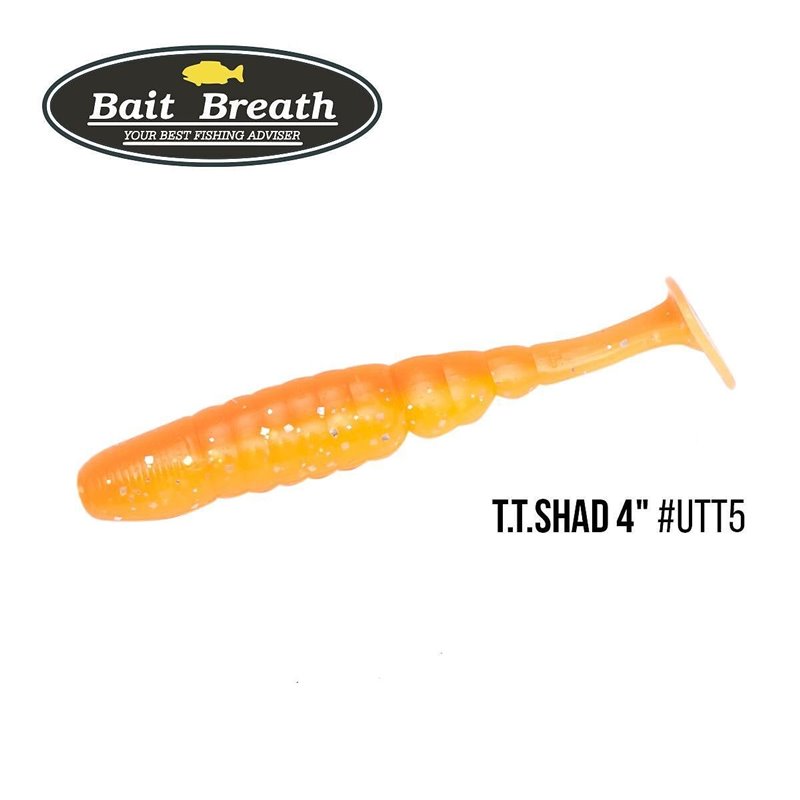 Виброхвост Bait Breath T.T.Shad 4.0', 6 шт