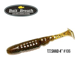 Виброхвост Bait Breath T.T.Shad 4.0', 6 шт