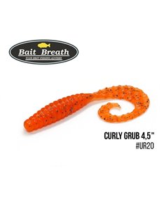 Твистер Bait Breath Curly Grub 4.5', 8 шт