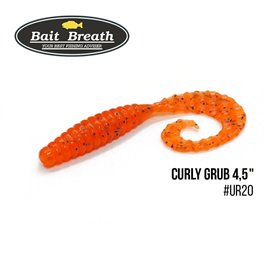 Твистер Bait Breath Curly Grub 4.5', 8 шт