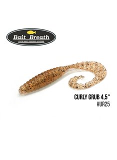 Твистер Bait Breath Curly Grub 4.5', 8 шт