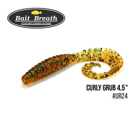 Твистер Bait Breath Curly Grub 4.5', 8 шт