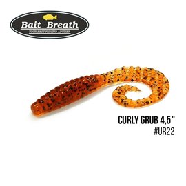 Твистер Bait Breath Curly Grub 4.5', 8 шт