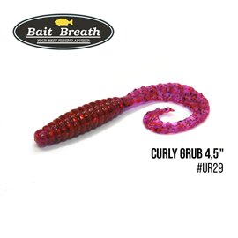 Твистер Bait Breath Curly Grub 4.5', 8 шт