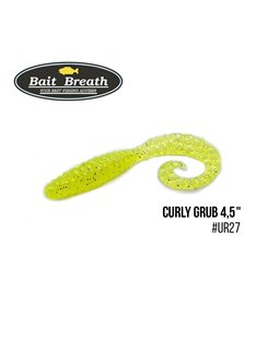 Твистер Bait Breath Curly Grub 4.5', 8 шт