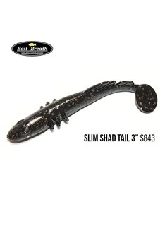 Виброхвост Bait Breath BeTanCo Shad Tail Slim 3.0', 8 шт