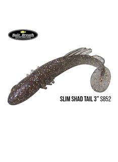 Виброхвост Bait Breath BeTanCo Shad Tail Slim 3.0', 8 шт