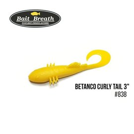 Твистер Bait Breath BeTanCo Curly Tail 3.0', 6 шт