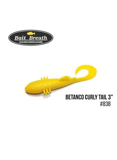 Твистер Bait Breath BeTanCo Curly Tail 3.0', 6 шт