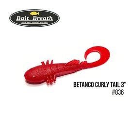 Твистер Bait Breath BeTanCo Curly Tail 3.0', 6 шт