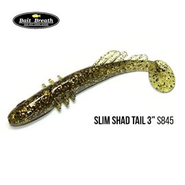 Виброхвост Bait Breath BeTanCo Shad Tail Slim 3.0', 8 шт