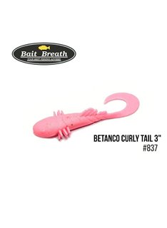 Твистер Bait Breath BeTanCo Curly Tail 3.0', 6 шт