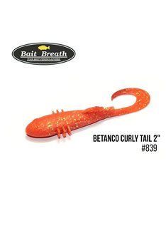 Твистер Bait Breath BeTanCo Curly Tail 2.0', 8 шт