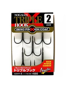 Крючок Varivas Zero Friction Triple Hook 8 5 шт