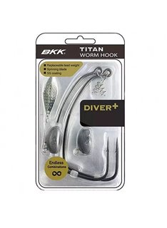 Крючок BKK Тitan Diver+ 6/0 2 шт