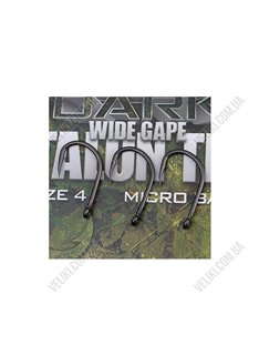 Крючок Gardner Covert Dark Wide Gape Talon Tip №10 10 шт