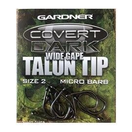 Крючок Gardner Covert Dark Wide Gape Talon Tip №2