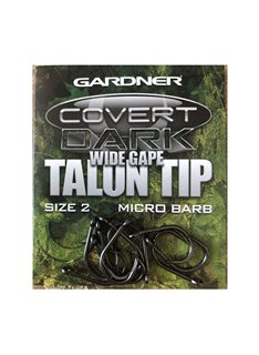 Крючок Gardner Covert Dark Wide Gape Talon Tip №2