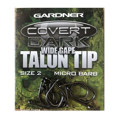 Крючок Gardner Covert Dark Wide Gape Talon Tip №2