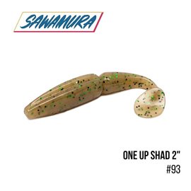 Виброхвост Sawamura One'Up Shad 2.0', 10 шт