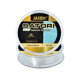 Шок-лидер конический Jaxon Satori Surf 15 м 0,30-0,57 мм 15 м