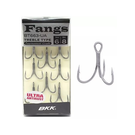 Крючок BKK Fangs-63 UA 4 8 шт