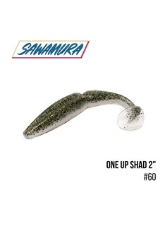 Виброхвост Sawamura One'Up Shad 2.0' 9 шт