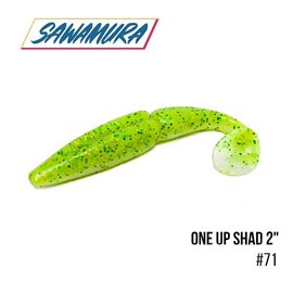 Виброхвост Sawamura One'Up Shad 2.0' 9 шт