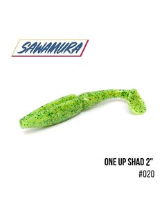 Виброхвост Sawamura One'Up Shad 2.0' 9 шт