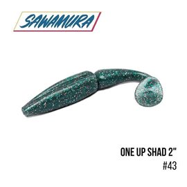 Виброхвост Sawamura One'Up Shad 2.0' 9 шт