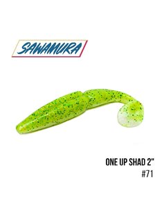 Виброхвост Sawamura One'Up Shad 2.0' 9 шт