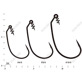 Крючок Decoy Worm 30M Maki-Sasu Hook Magnum 6/0 4 шт