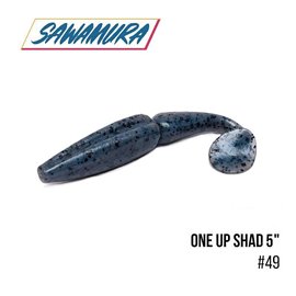 Виброхвост Sawamura One'Up Shad 5.0', 5 шт