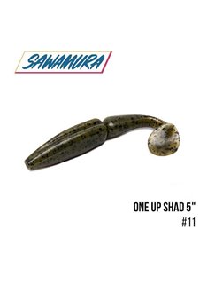 Виброхвост Sawamura One'Up Shad 5.0', 5 шт