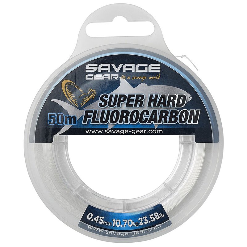 Флюорокарбон Savage Gear Super Hard 50 м 0,45 мм 10,70 кг