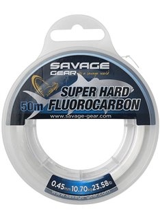 Флюорокарбон Savage Gear Super Hard 50 м 0,45 мм 10,70 кг