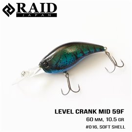 Воблер Raid Level Crankмid 59.5мм, 10.5г,