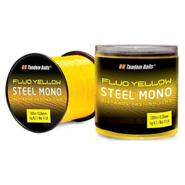 Леска Tandem Baits Steel Mono Fluo 1200 м 0,30 мм 6,4 кг