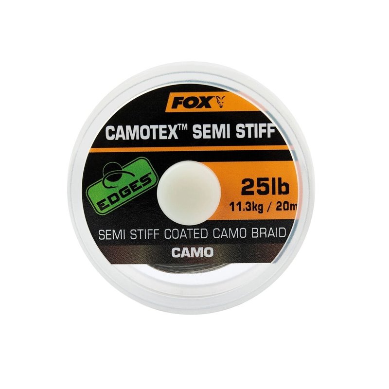 Поводковый материал Fox Edges Camotex Semi Stiff 20lb 20 м