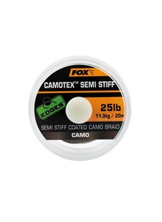 Поводковый материал Fox Edges Camotex Semi Stiff 20lb 20 м