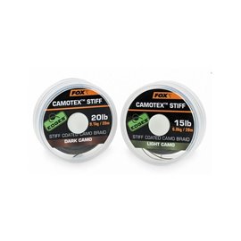 Поводковый материал Fox Edges Camotex Stiff 25lb 20 м